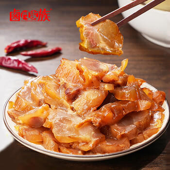 卤门家族牛蹄筋烧烤味23g*20包/盒软糯筋头巴脑小包装卤味熟食小吃 /休闲食品 /肉类零食 /牛肉类 商品图4