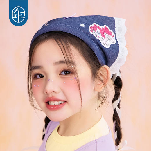 【小马宝莉三角巾发箍】小马宝莉联名年衣儿童女孩发饰头箍卡通风N9261019P01年衣 商品图2