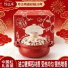 【花繁羽艳】2026新款陶煲王中国红陶瓷砂锅煲家用煤气灶专用煲汤炖锅新年送礼 商品缩略图1