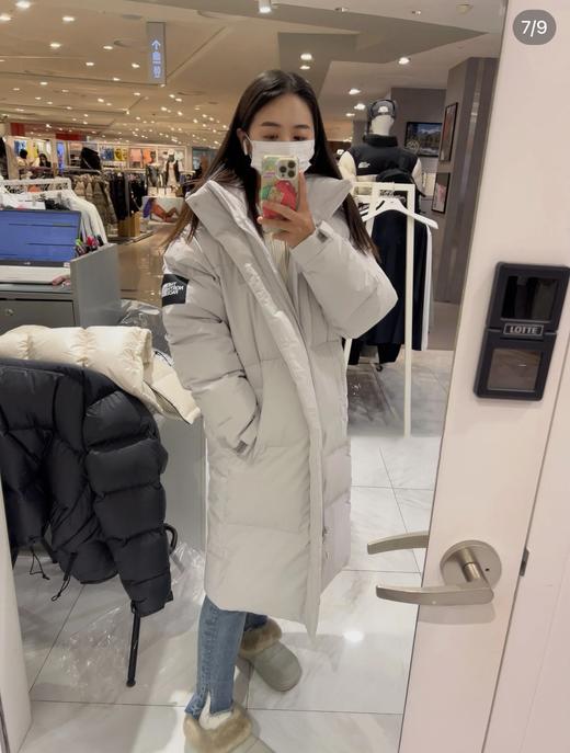 一店k （太漏了我的天！贸易公司 年终抄底！)这谁能受的了！行走的大棉被！户外巅峰品牌 高端旗舰系列~申敏儿同款 户外长款情侣款连帽羽绒服 商品图8