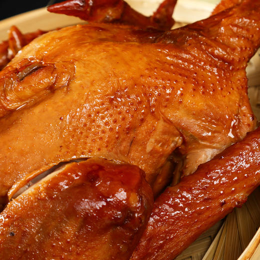 正宗德州扒鸡德州熏鸡500g/只熏香味自食礼送佳品山东特产卤味熟食 商品图10