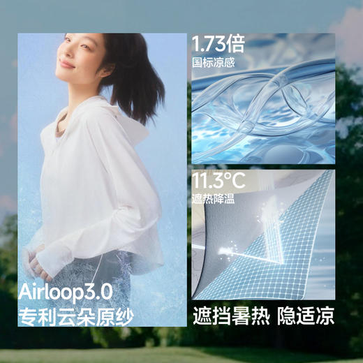 【蕉下精选】蕉下女士凉感防晒衣（披肩款）AL11826 商品图1