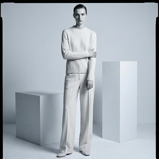 KINGDEER/KD 秋冬新款女式长袖羊绒衫L805705鹿王 红色 商品图5