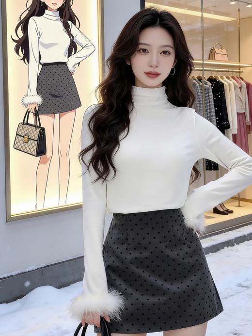 【百图lulu定制】【紫樱马甲】 新中式 水貂毛 紫色 夹棉马甲 商品图9