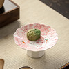 【釉画彩高脚盘】陶瓷中式复古高脚点心盘家用零食糖果干果盘高颜值茶点水果托盘 商品缩略图9