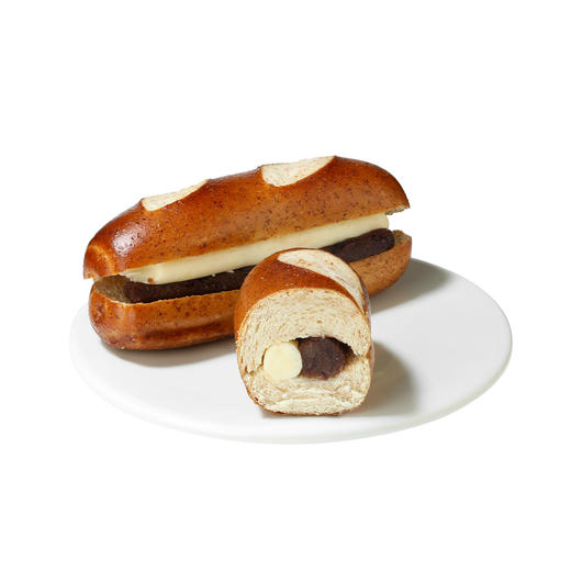 短保面包·新鲜预定10天发货！【私域专属】不添加白砂糖！哥本黄油红豆碱水墩墩 绵密红豆沙夹心 多重口感与美味 商品图5