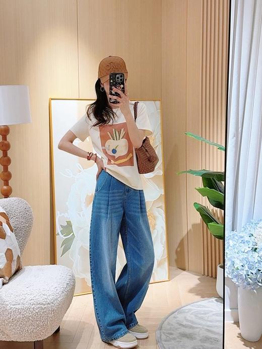 【高品质私服】【IC全棉汗布乳白色T恤】细腻光洁，手感柔软，亲肤舒适G1649-CC【无标出货 介意慎拍】 商品图3