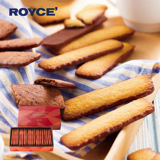 【预售7天】日本进口royce若翼族巧克力饼干榛子椰子曲奇送女友 商品图1