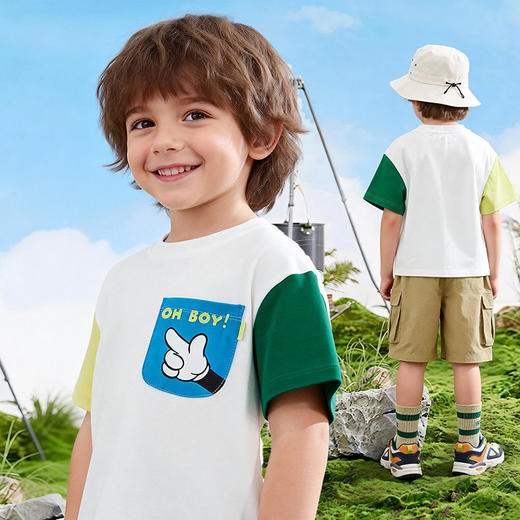 迪士尼男童短袖T恤ZD2FS003 商品图3