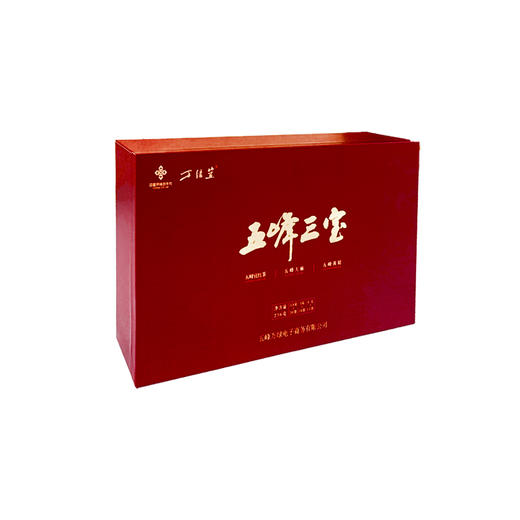 五峰三宝礼盒（宜红茶76g+天麻脆片40g+黄精茶120g） 商品图1