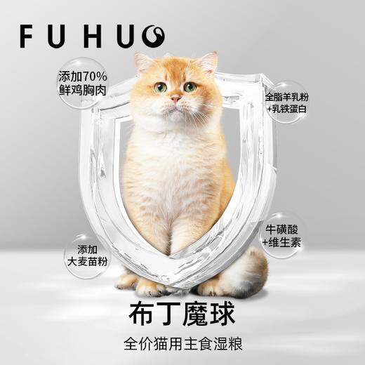 【爆款热卖】俘获W10布丁魔球猫咪主食罐头营养补水湿粮乳铁蛋白成小幼猫奶糕羊奶猫草 商品图3