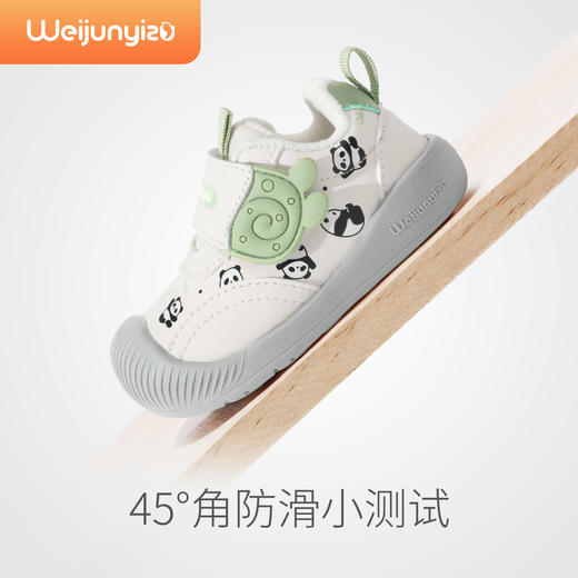 炜俊亿足学步鞋男女宝宝棉鞋秋冬款婴儿鞋子软底加绒1一2-3岁男童鞋14-21 商品图3