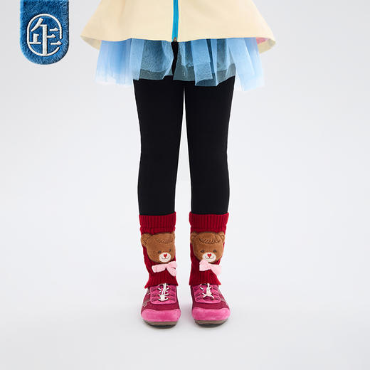 年衣童装儿童打底裤女童2025冬季新款女孩甜美甜心蓓尔打底裤 商品图0