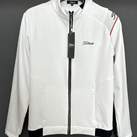 高尔夫服装冬季男士新款加绒风衣防泼水保暖时尚休闲户外运动外套