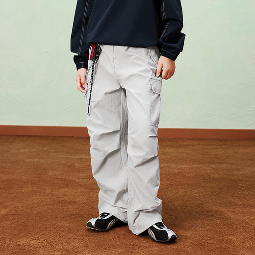 PUMA彪马童装2026春季新款儿童长裤男童休闲裤工装大口袋 商品图3