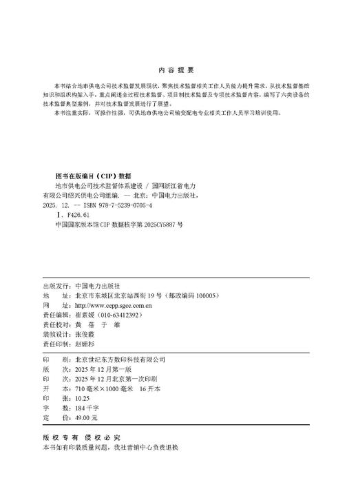 城市供电公司技术监督体系建设 商品图1
