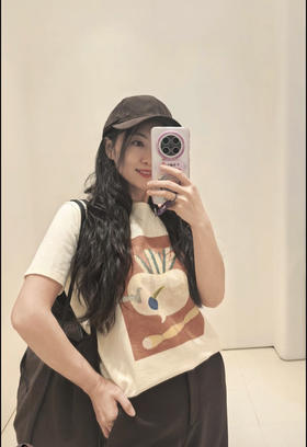 【高品质私服】【IC全棉汗布乳白色T恤】细腻光洁，手感柔软，亲肤舒适G1649-CC【无标出货 介意慎拍】