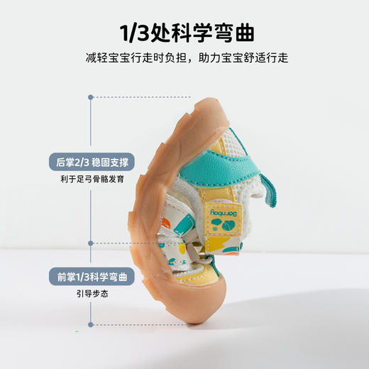 贝贝怡男女童宝宝鞋ZB2FX010 商品图10