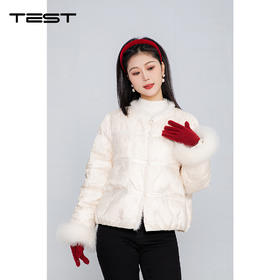 冬上新时尚新国风气质氛围感短羽绒外套2254235