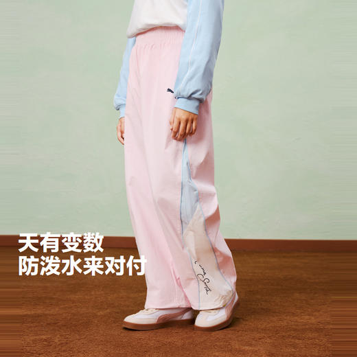 PUMA彪马童装2026春季新款儿童长裤女童弯刀裤时髦撞色 商品图1