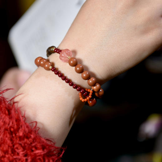 正安 合香珠·五行手串 金木水火土合香珠 药珠 古法香方手工炮制 能量手饰送女友父母 商品图2