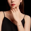 【情人节礼物❗️小众不撞款】新款四叶草莫桑石手链 简约百搭少女心s925纯银幸运手链。jc 商品缩略图1