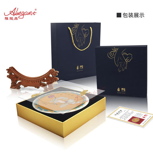 【彼达思】雅琅晶 招财瓶 卢雪联名款【限量款999套】工艺品摆件品乔迁新居礼物 商品图4