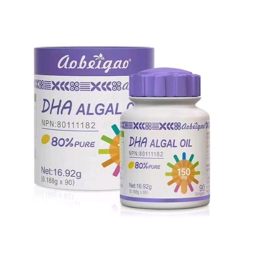 澳贝高DHA藻油16.92g/罐（90粒）原罐进口 商品图0