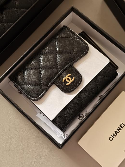 新年新钱包🎈自留款~CHANEL香奈儿 菱格鱼子酱三折短钱包 日常出门零钱和卡足够 实用又好看的一款 高级到犯规~ 商品图2