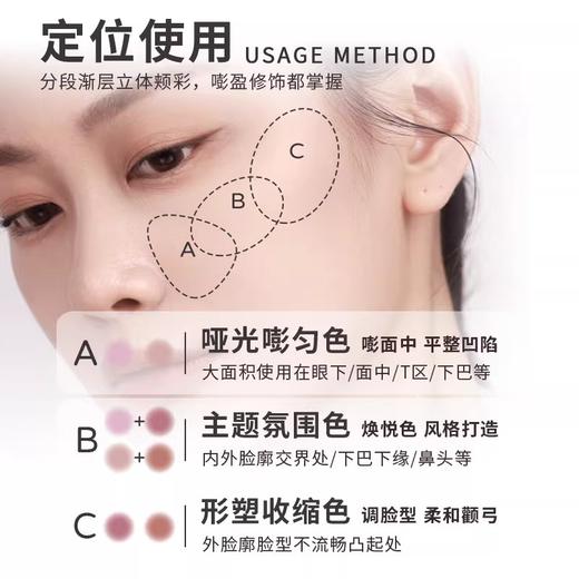 【190元会员福利】优图碧 锦制调色双拼腮红 商品图2