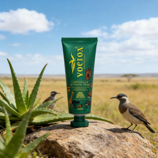 南非进口 Veerox 韦林适 草本香樟修护小绿膏 50mL 软管便携 商品图6