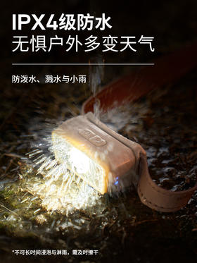 牧高笛零度头灯感应头灯户外夜钓强光充电超亮长续航头戴式照明灯