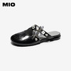 【上新】MIO米奥女鞋玛丽珍半拖2026夏季新款甜酷穆勒鞋捏褶包头外穿拖鞋M262298883 商品缩略图0