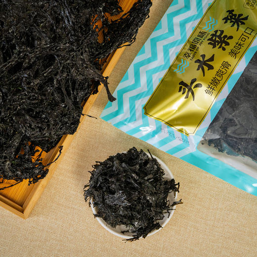 幸福原味-福建霞浦头水紫菜100g袋装 特级无沙免洗煲汤必备 商品图4