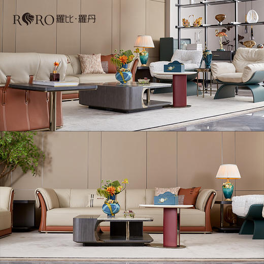 【彼达思】罗比罗丹 繁花似锦A花瓶 珐琅彩餐桌客厅玄关家居乔迁礼品 商品图5