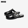 【上新】MIO米奥女鞋玛丽珍半拖2026夏季新款甜酷穆勒鞋捏褶包头外穿拖鞋M262298883 商品缩略图2
