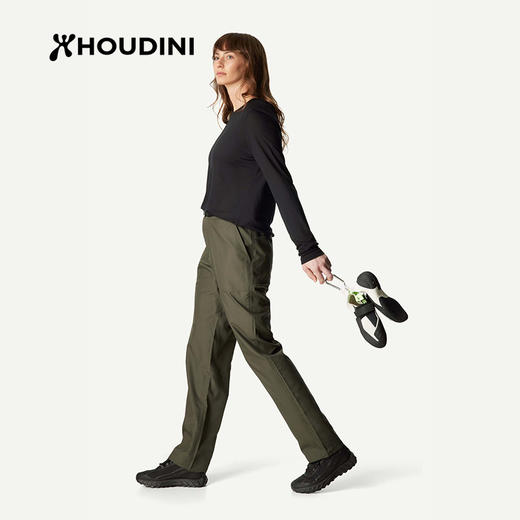 HOUDINI胡丁尼Tree Chore护林户外女26春新轻量徒步登山长裤 860096 商品图1