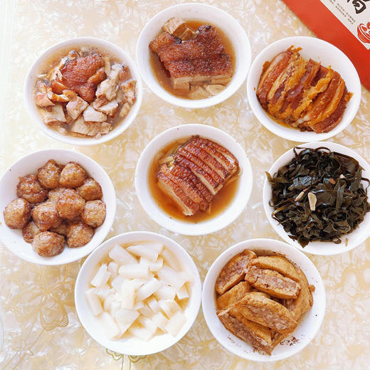 趣播丨正定的蒸碗，过年必吃的一道传统菜肴，起源于唐朝，承载着“丰裕吉庆”的美好寓意，制作工艺极为精湛，核心讲究：“荤菜不腥膻，素菜不寡淡” 商品图1