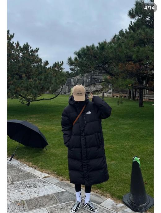 一店k （太漏了我的天！贸易公司 年终抄底！)这谁能受的了！行走的大棉被！户外巅峰品牌 高端旗舰系列~申敏儿同款 户外长款情侣款连帽羽绒服 商品图4