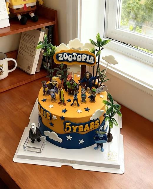 【臻品系列】--半翻糖装饰【疯狂动物城】 商品图1