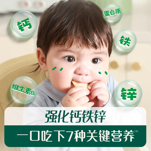 英氏婴幼儿胚芽米钙铁锌米饼(多种口味可选)40g(10袋) 商品图4