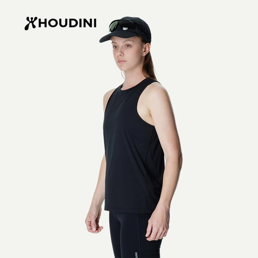 HOUDINI胡丁尼 Pace Air Tank空速女户外26夏新跑步健身无袖背心 840067 商品图3