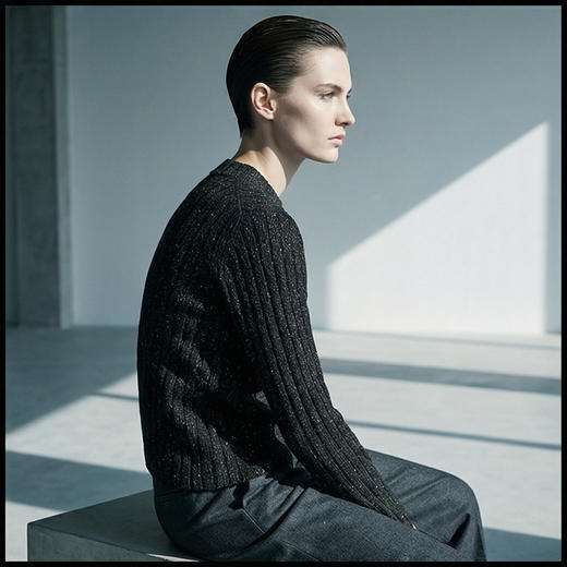 KINGDEER/KD 秋冬新款女式长袖羊绒衫L805705鹿王 红色 商品图4