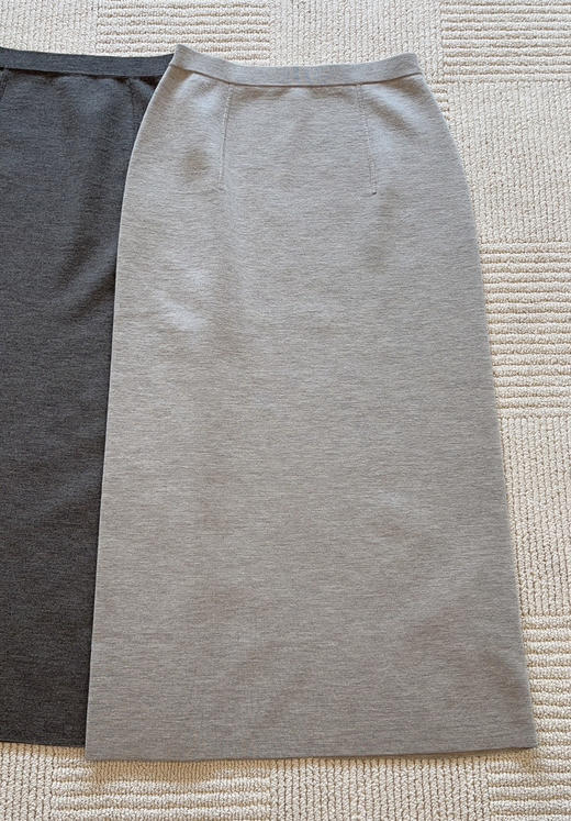 128-2 渠道圆正 松弛优雅高级 小禾女士羊毛半身裙 商品图12