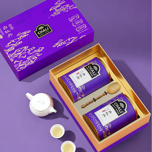 【佳节礼盒】CHALI白牡丹罐装散茶礼盒100g（2026年版） 茶里公司出品 商品图2