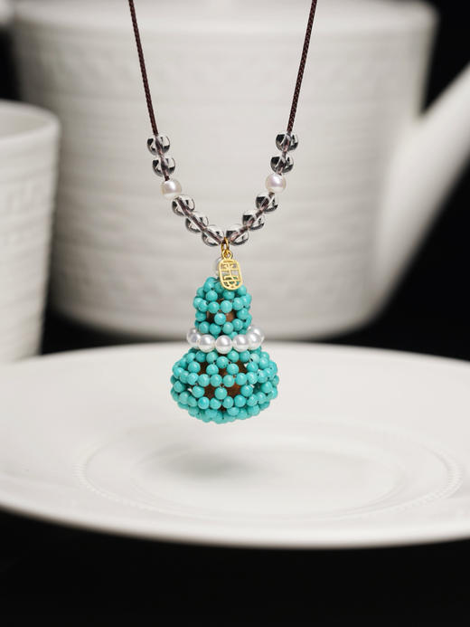 绿松葫芦项链 商品图0