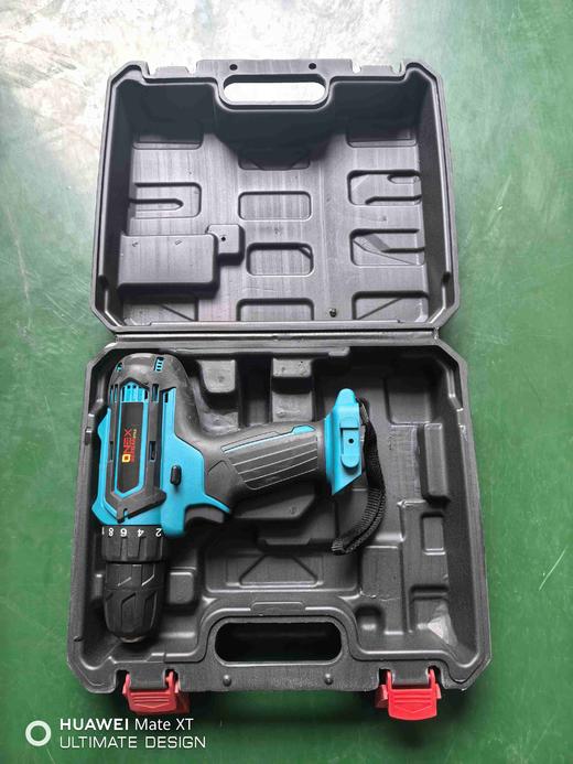 【货号07062】库存处理12V锂电钻机头总成盒子有破损得伟款插脚双速锂电钻 商品图2