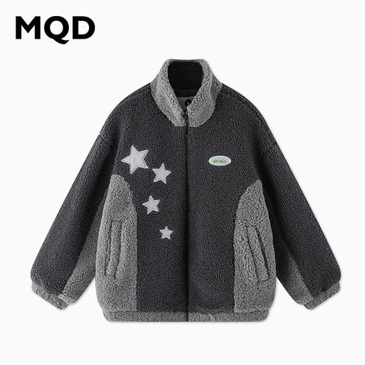 【秒2】【MQD】男童潮酷撞色拼接休闲时尚立领外套 商品图5