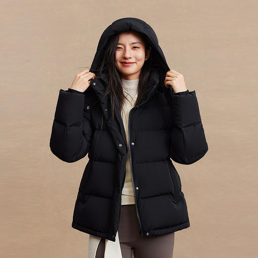 【白月光】波司登25新款短款羽绒服女舒适生活收腰弹力保暖小蛮腰 商品图4