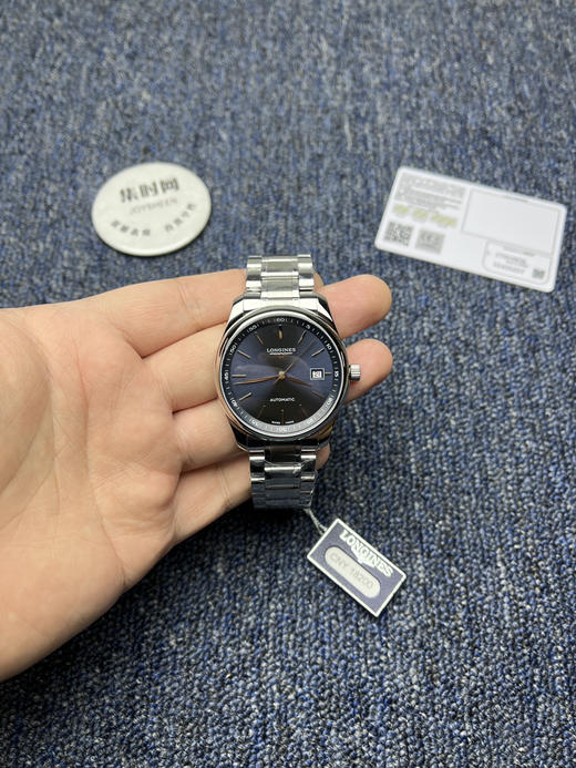 浪琴名匠系列3点历蓝盘条丁面 超薄男士腕表
机芯：搭载2892改L888.5 商品图0